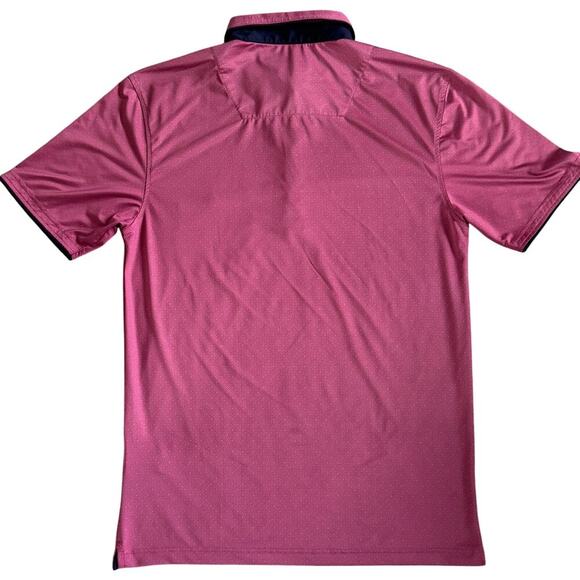 G-MAC by Kartel Pink Polo Performance Golf Casual Shirt Men's SZ S - Picture 4 of 7